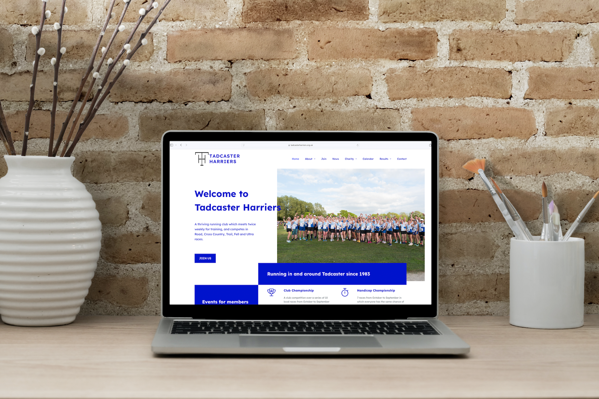 The new Tadcaster Harriers website